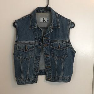 Calvin Klein denim vest
